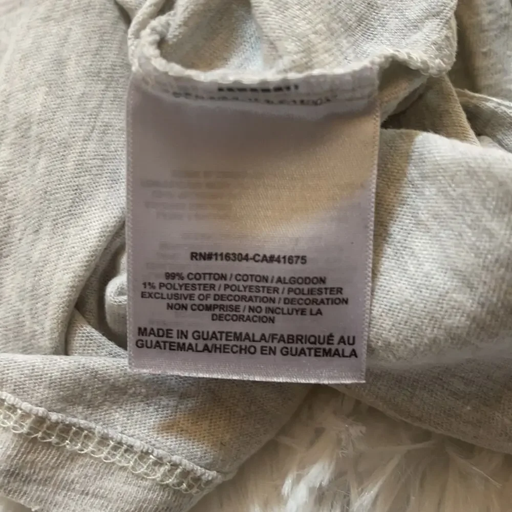 Converse Grey/Pink Size:Large T-Shirt - Picture 5 of 6